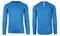 Galaxy By Harvic Long Sleeve Moisture-Wicking Performance Crew Neck Men's Tee